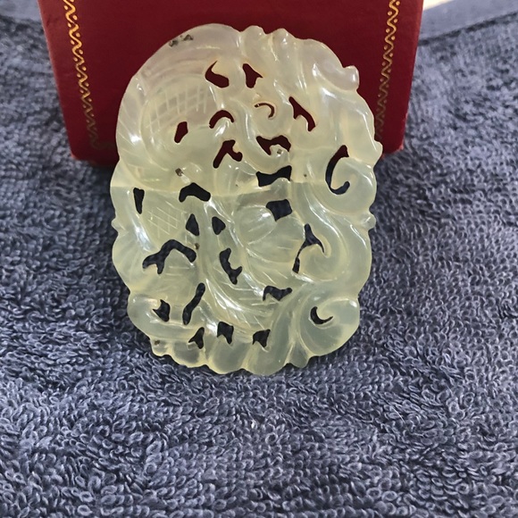 Josef Jewelers of The Palm Beaches Jewelry - Antique Jade Hand Carved Piece
